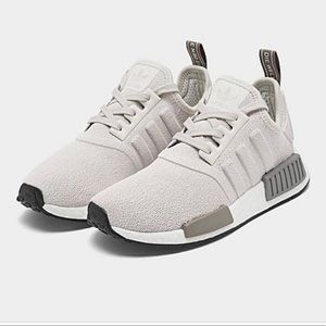Adidas NMD R1 Raw White Athletic Shoes
